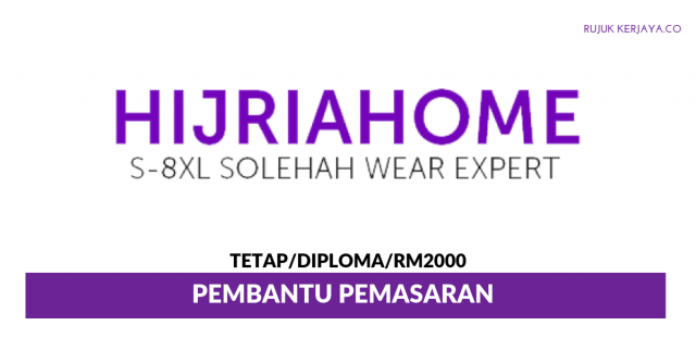 Hijriahome ~ Pembantu Pemasaran