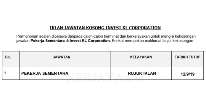 Invest KL Corporation