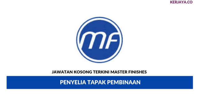 Master Finishes ~ Penyelia Tapak Pembinaan