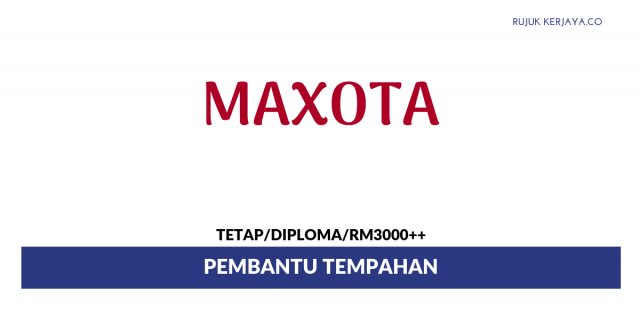 Maxota ~ Pembantu Tempahan