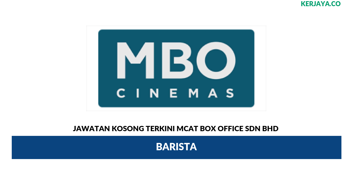 Permohonan Jawatan Kosong Mcat Box Office