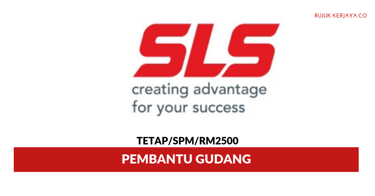 SLS Bearings ~ Pembantu Gudang