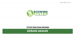 Schwing System _ Kerani Akaun • Kerja Kosong Kerajaan