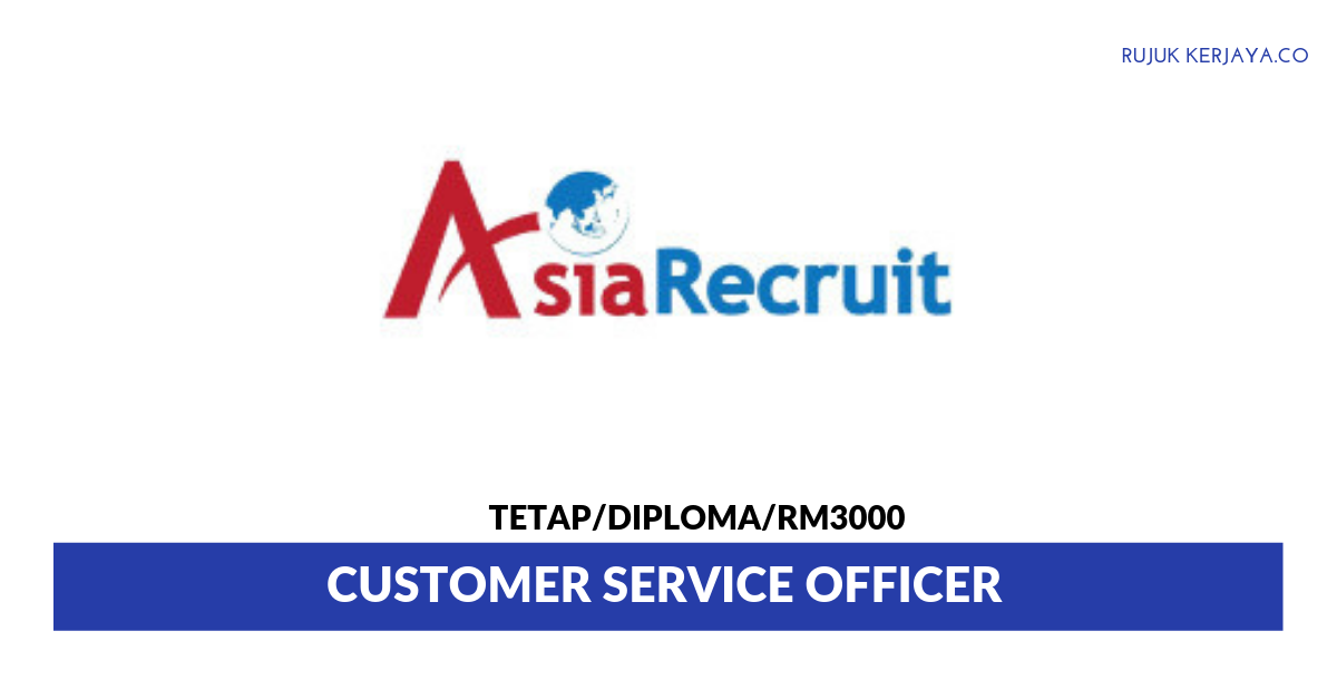 Agensi Perkejaan Asia Recruit Sdn Bhd • Kerja Kosong Kerajaan