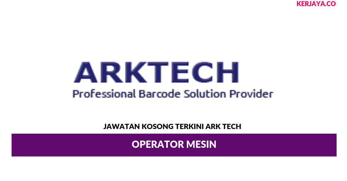 Permohonan Jawatan Kosong Ark Tech