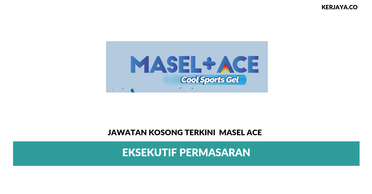 Permohonan Jawatan Kosong Masel Ace
