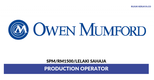 Production Operator Owen Mumford