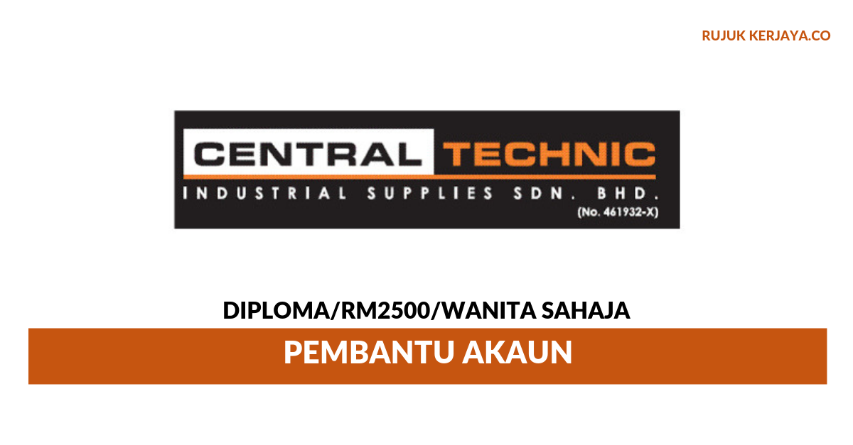 Central Technic Industrial Supplies ~ Pembantu Akaun