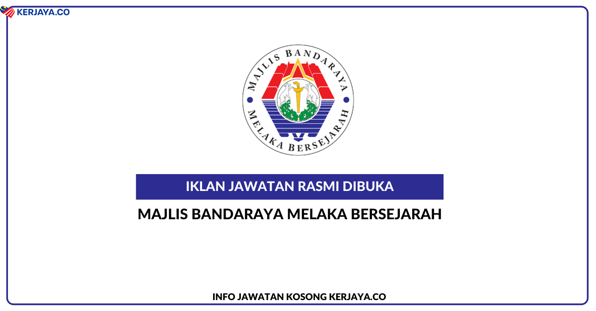 Cop Surat Jabatan Perancang Majlis Bandaraya Melaka Bersejarah