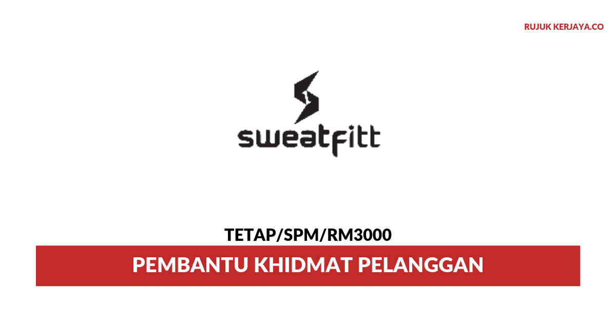 Sweatfitt Apparel ~ Pembantu Khidmat Pelanggan