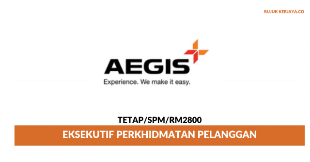 Aegis BPO Malaysia ~ Eksekutif Perkhidmatan Pelanggan