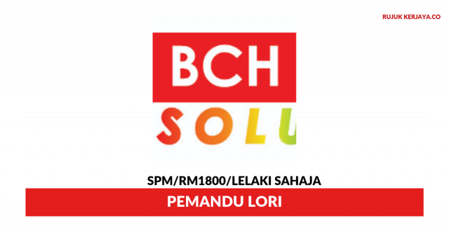 BCH Press ~ Pemandu Lori