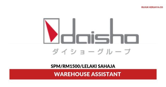 Daisho Food ~ Warehouse Assistant