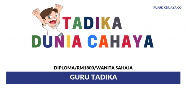 Tadika Dunia Cahaya ~ Guru Tadika