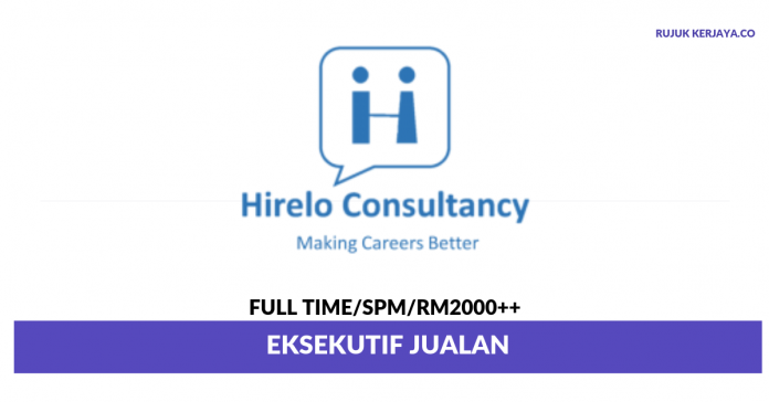 _Agensi Pekerjaan Hirelo Consultancy Sdn Bhd eksekutif-jualan