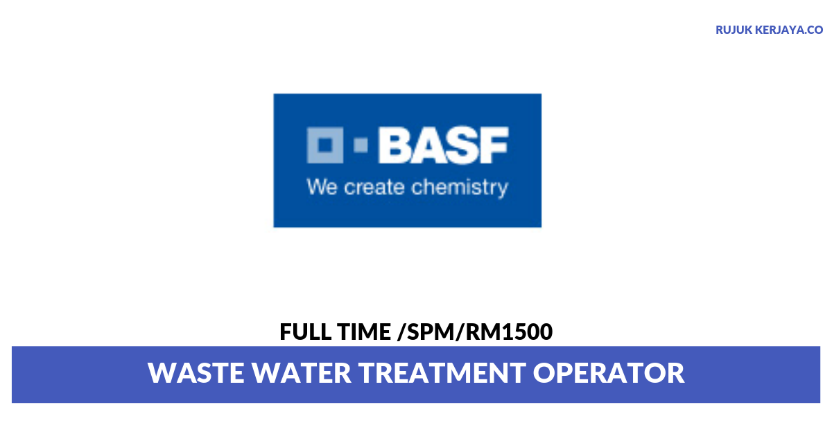 Jawatan Kosong Terkini BASF Malaysia ~ Waste Water 