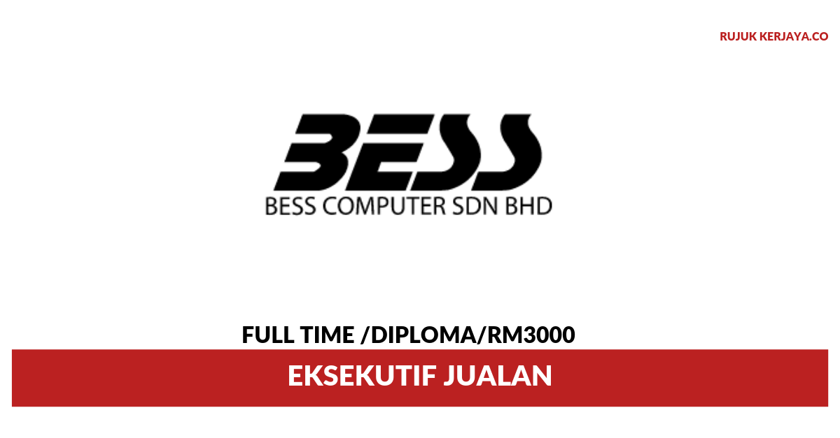 Jawatan Kosong Terkini Bess Computer ~ Eksekutif Jualan ...