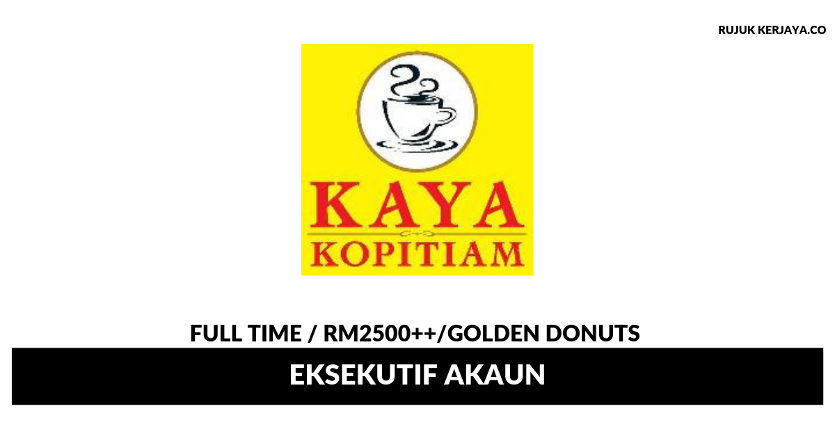 Jawatan Kosong Terkini Golden Donuts ~ Eksekutif Akaun ...