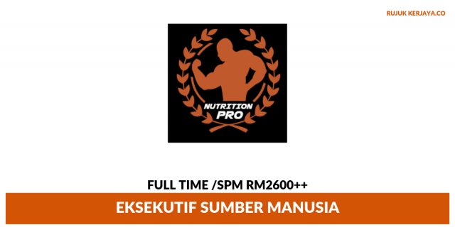 NutritionPro Fitness ~ Eksekutif Sumber Manusia