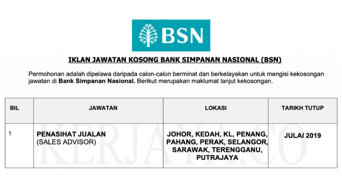 Bank Simpanan Nasional (BSN) Bank Simpanan Nasional (BSN)