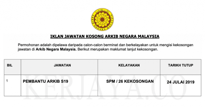 Arkib Negara Malaysia Arkib Negara Malaysia