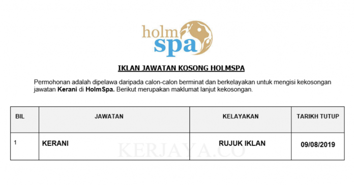 HolmSpa HolmSpa ~ Kerani