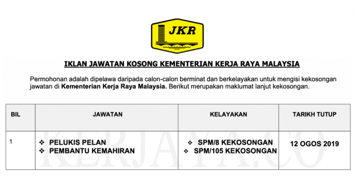 Kementerian Kerja Raya Malaysia Kementerian Kerja Raya Malaysia