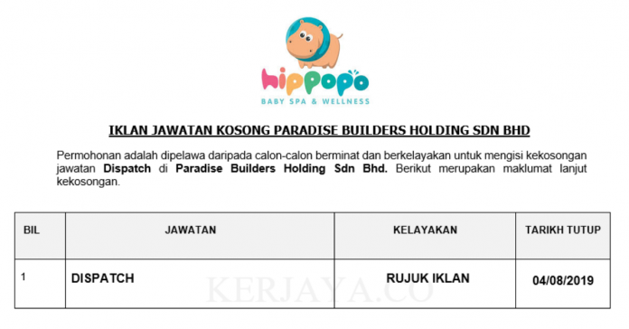 Paradise Builders Holding Sdn Bhd Paradise Builders Holding ~ Dispatch