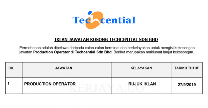 Techcential Sdn Bhd