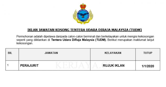 Tentera Udara DiRaja Malaysia Tentera Udara DiRaja Malaysia ~ Perajurit