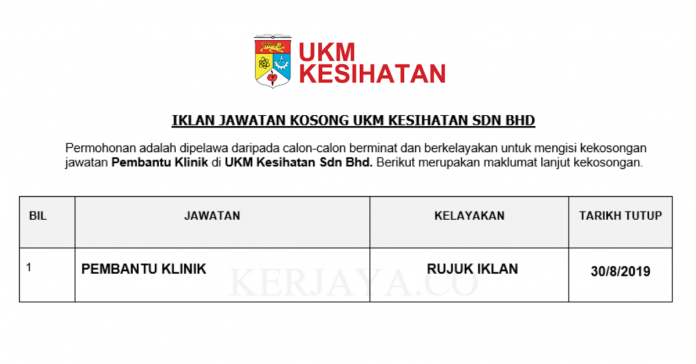 Kerja Kosong Klinik Selangor - Tautan n