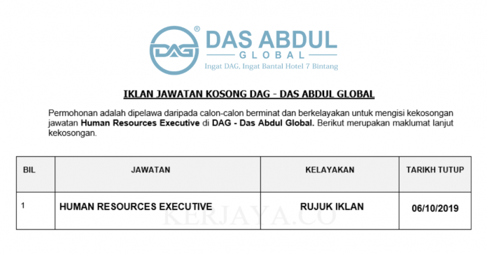 DAG - Das Abdul Global (1) DAG - Das Abdul Global ~ Digital Marketing Executive