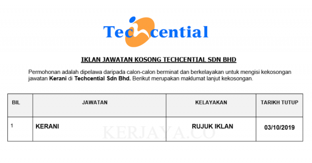 Techcential ~ Kerani