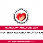 Permohonan Jawatan Kosong Kementerian Kesihatan Malaysia (KKM) Di Buka ...