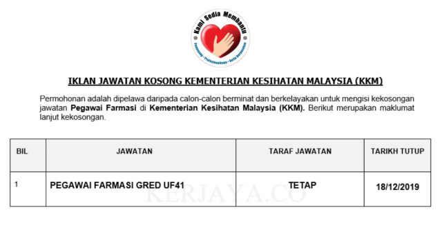 Kementerian Kesihatan Malaysia (KKM)