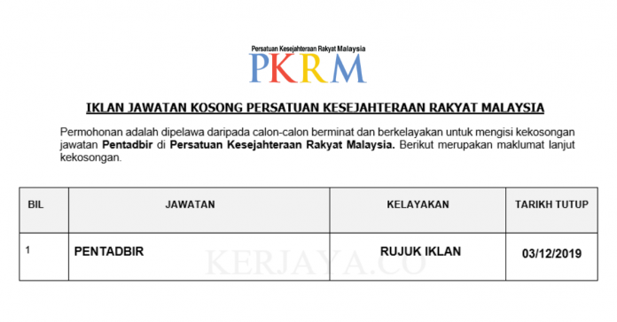 Persatuan Kesejahteraan Rakyat Malaysia Persatuan Kesejahteraan Rakyat Malaysia ~ Pentadbir