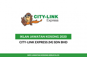 City-Link Express ~ Customer Care Executive, Sales Manager & Pelbagai Jawatan Lain