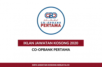 Co-opbank Pertama ~ Pegawai Pemasaran & Eksekutif Kawalan & Pemulihan