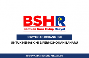 Download Borang Kemaskini & Permohonan Baru BSH Secara Online