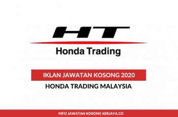 Honda Trading Malaysia ~ Sales Operation Executive