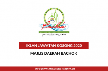 Majlis Daerah Bachok ~ Pembantu Tadbir, Pembantu Awam, Penolong Pegawai Kesihatan Persekitaran & Pelbagai Jawatan