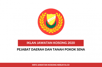 Pejabat Daerah dan Tanah Pokok Sena ~ Pembantu Awam & Pemandu Kenderaan