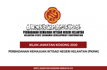 Perbadanan Kemajuan Iktisad Negeri Kelantan (PKINK) ~ Kerani