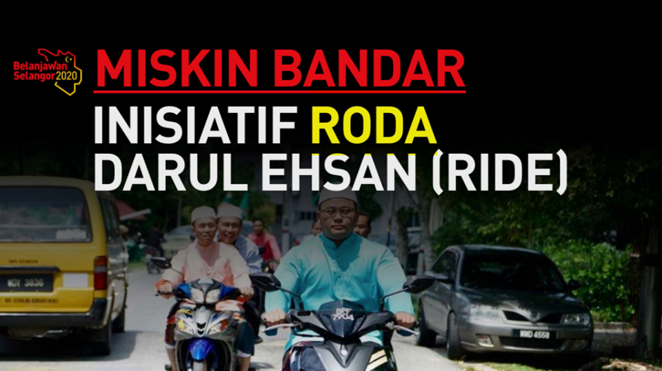 Permohonan Inisiatif Roda Darul Ehsan (RiDE) • Kerja ...