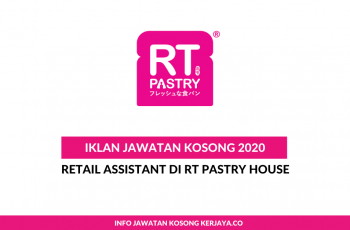 RT Pastry House ~ Retail Assistant