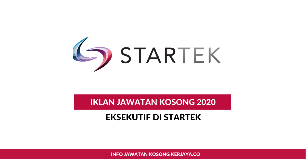 Jawatan Kosong Terkini Startek ~ Eksekutif • Kerja Kosong Kerajaan & Swasta