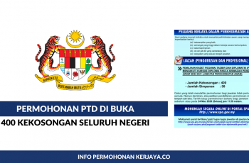 Bagaimana Mohon Jawatan PTD 2020. Permohonan PTD