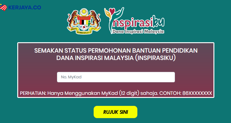 Dana Inspirasi • Kerja Kosong Kerajaan