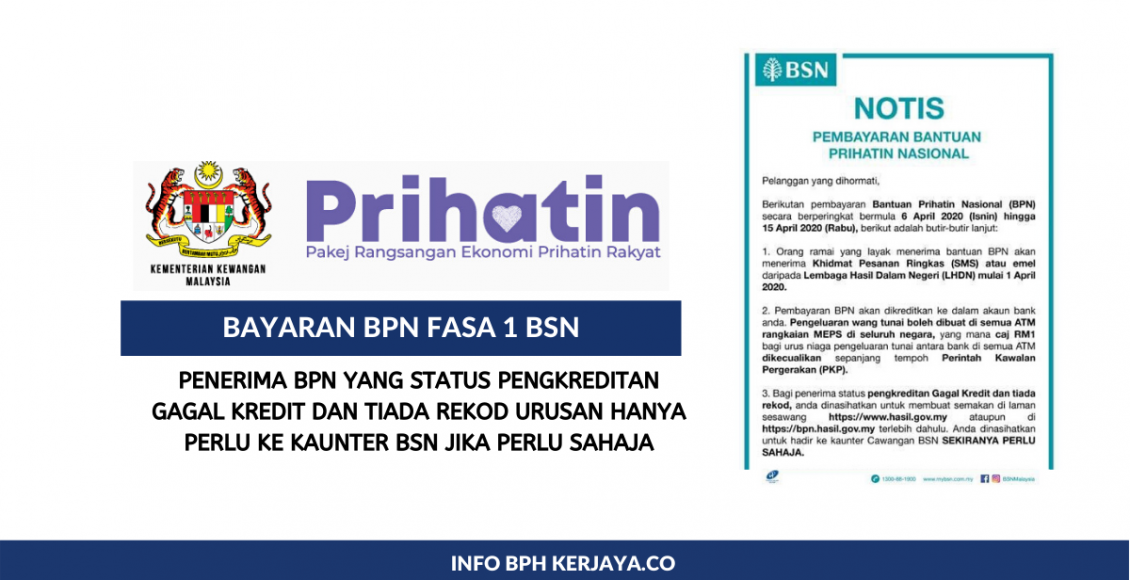 Pembayaran BSN