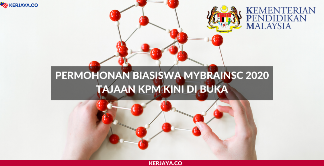 Permohonan Biasiswa MyBrainSc Tajaan KPM Kini Di Buka